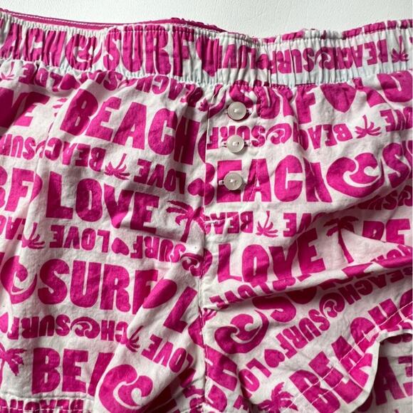 Old Navy Intimates Pink and White Pajamas Shorts Sz S - Picture 3 of 11